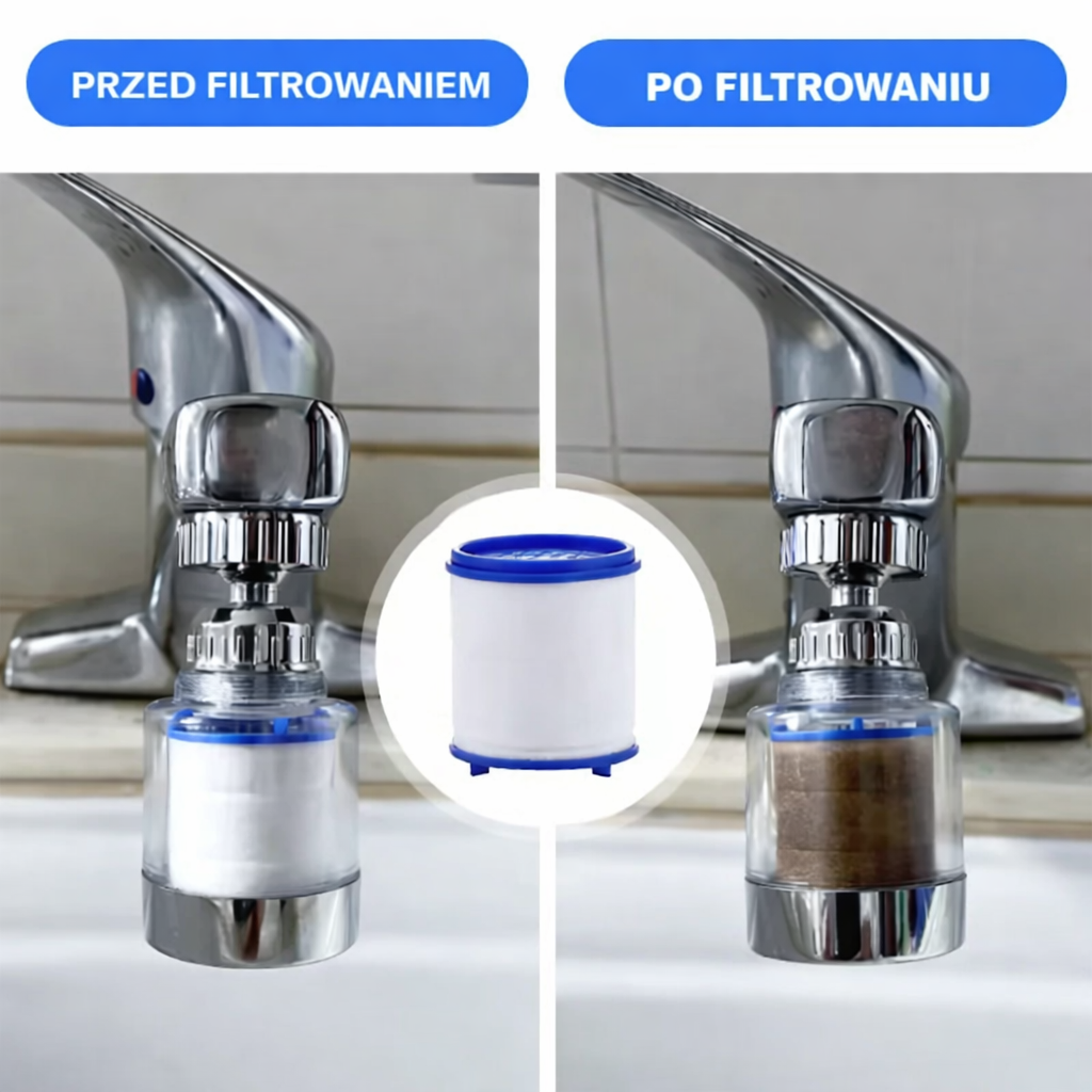 AquaTap 360 – Filtr do kranu oczyszczający wodę